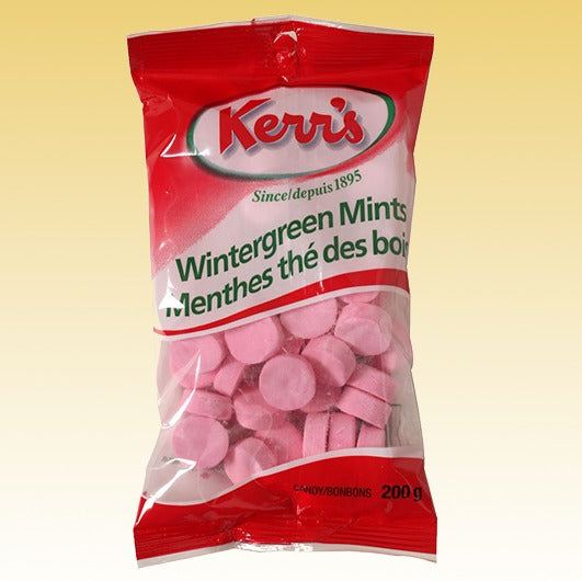 Kerr's Premium Peg Wintergreen Mints ea/200g
