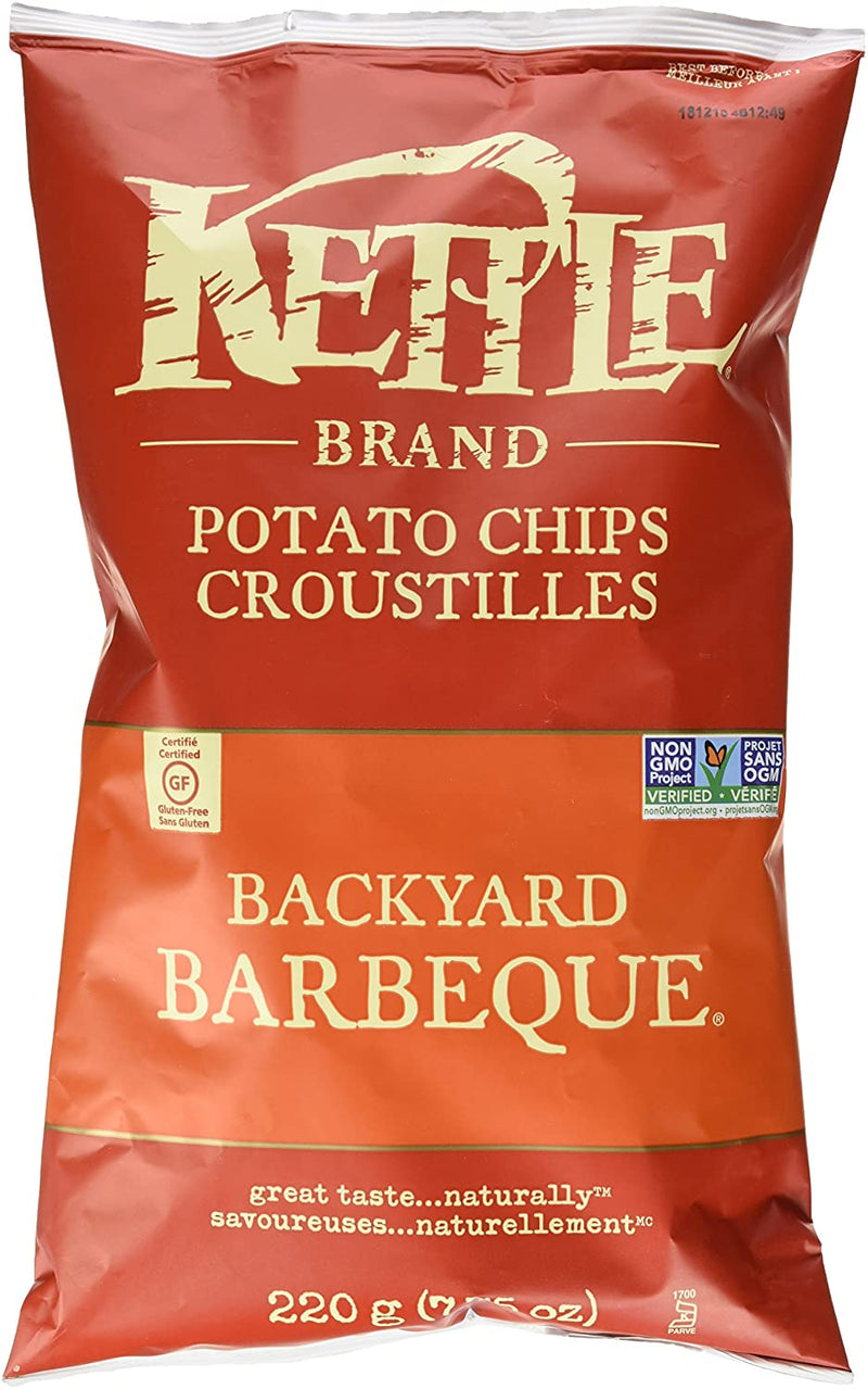 Kettle Brand Chips - Backyard BBQ 198gr