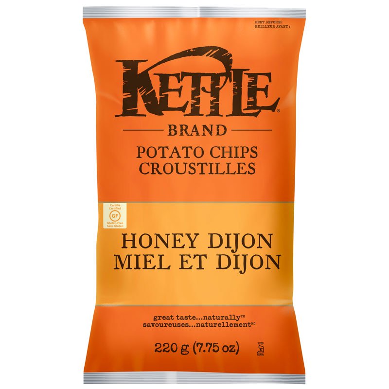 Kettle Brand Chips - Honey Dijon 198gr