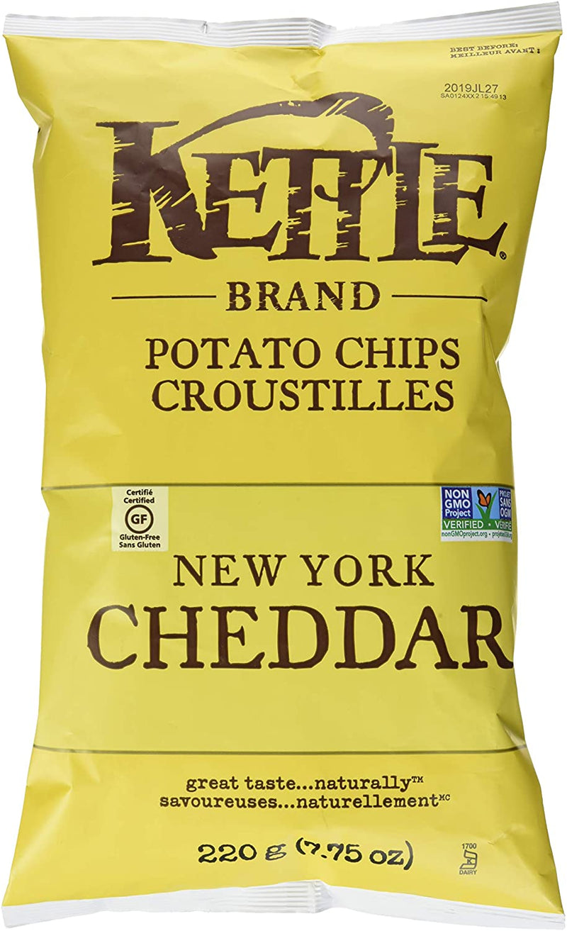 Kettle Brand Chips - New York Ched 198gr