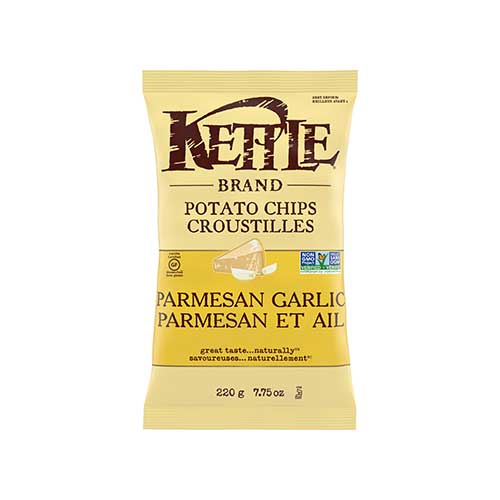 Kettle Brand Chips - Parmesean Garlic 198gr
