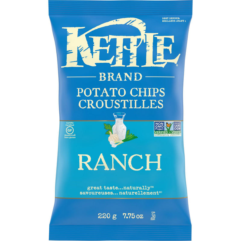 Kettle Brand Chips - Ranch 198gr