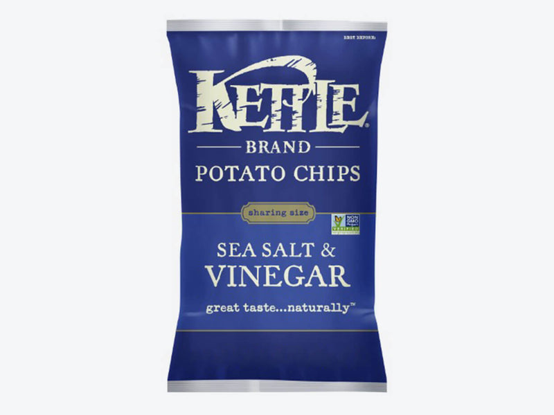 Kettle Brand Chips - Salt & Vinegar 24x45gr