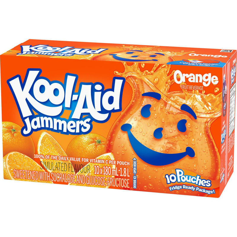 Koolaid Jammers Orange 4x10x180mL