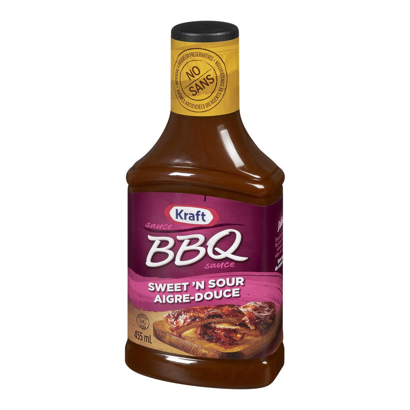 Kraft BBQ Sauce - Sweet N Sour ea/455ml