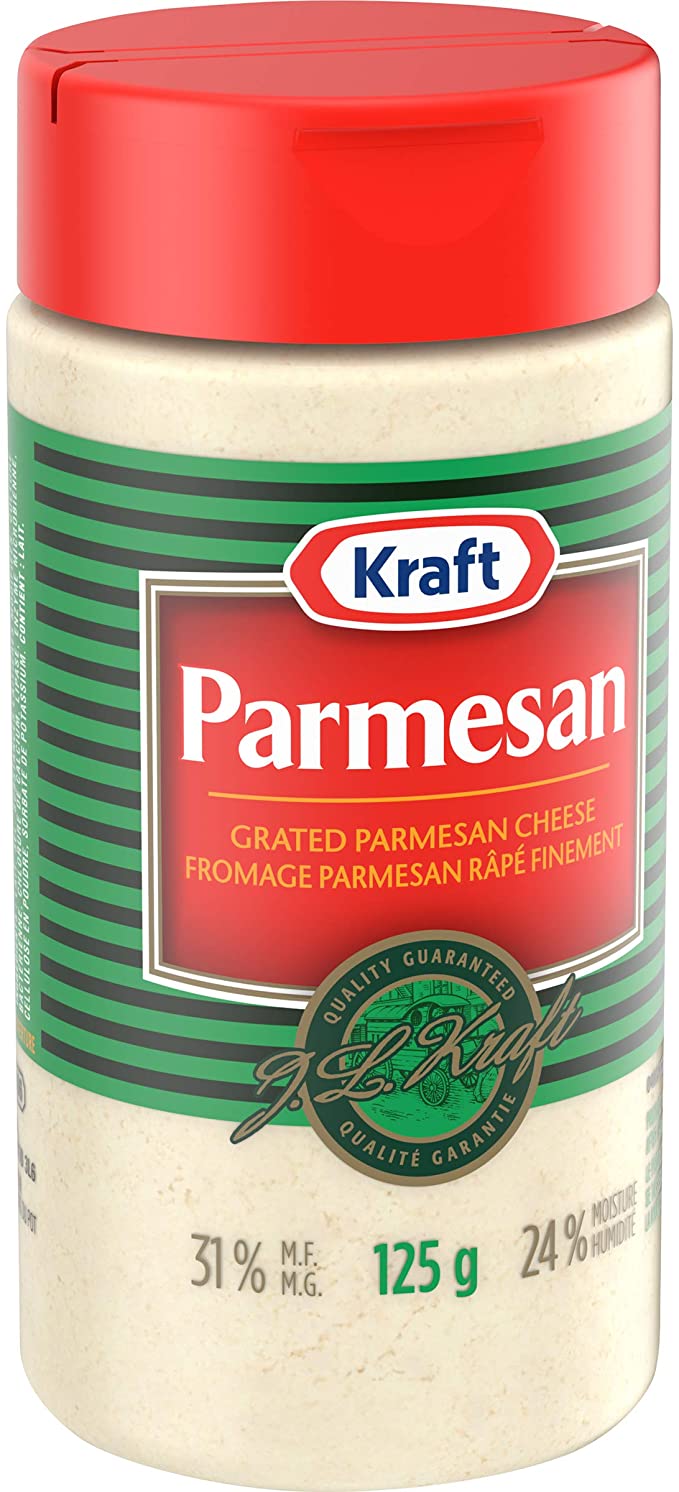 Kraft Cheese - Parmesan Grated 24x125gr