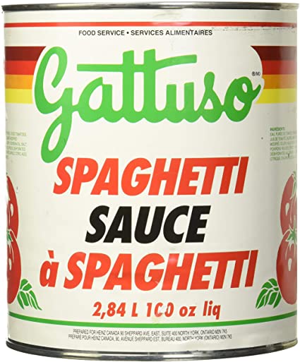 Kraft Heinz Gattuso Spagetti Sauce 6x2.84 lt
