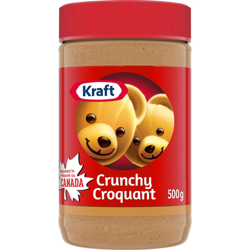 Kraft Peanut Butter - Crunchy 12x500gr