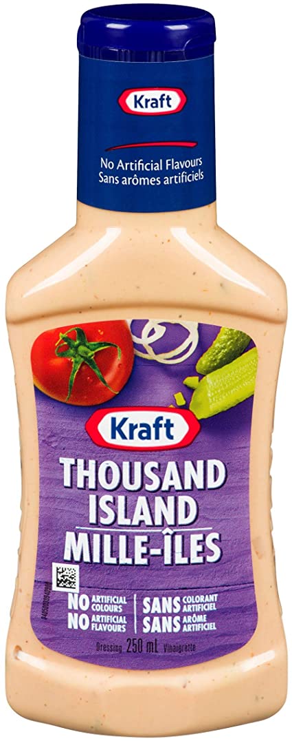 Kraft Salad Dressing - 1000 Island ea/250ml