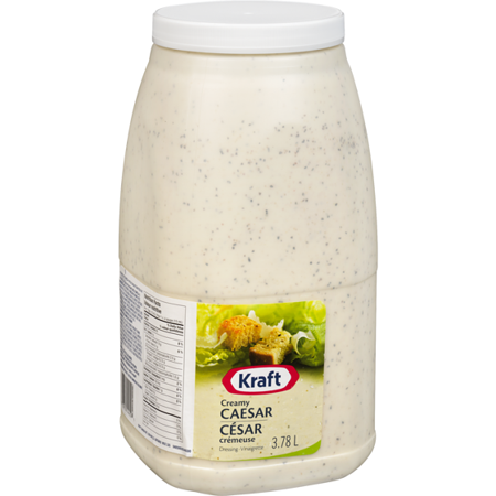 Kraft Salad Dressing - Creamy Caesar   2x3.7 lt