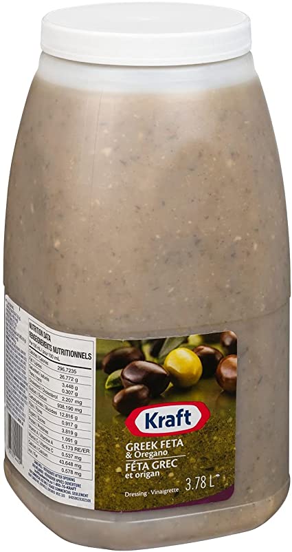 Kraft Salad Dressing - Greek w/Feta 2x3.7 lt