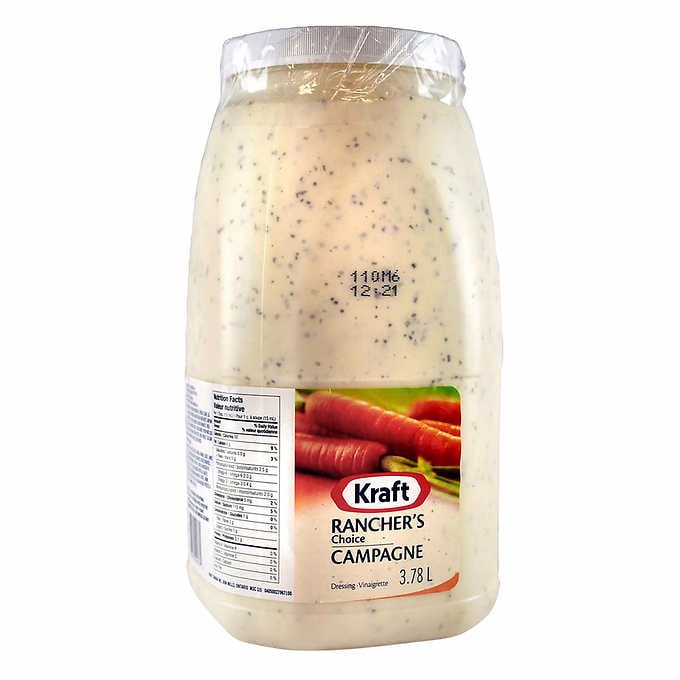 Kraft Salad Dressing - Ranchers Choice ea/3.7 lt