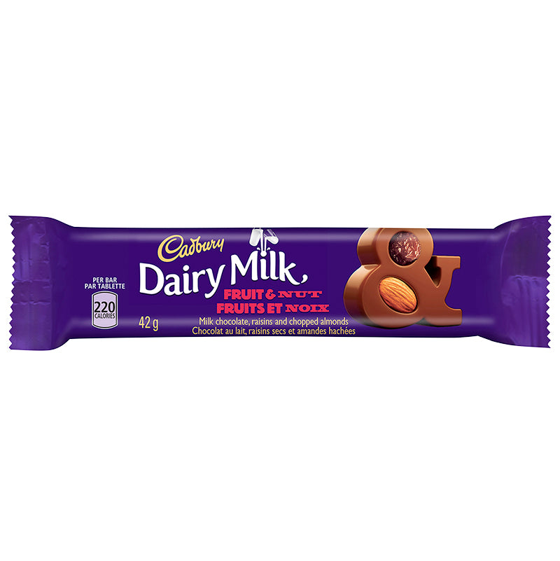 Cadbury Fruit & Nut Bar 24x42g