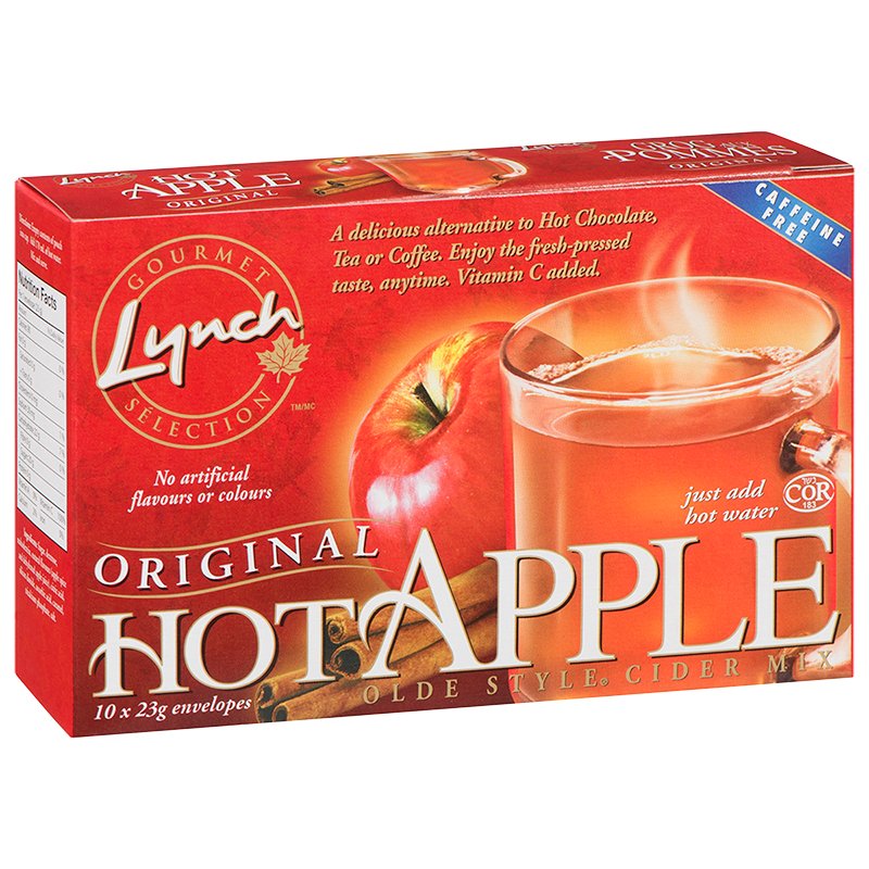 Lynch Hot Apple Drink  ea/10pk