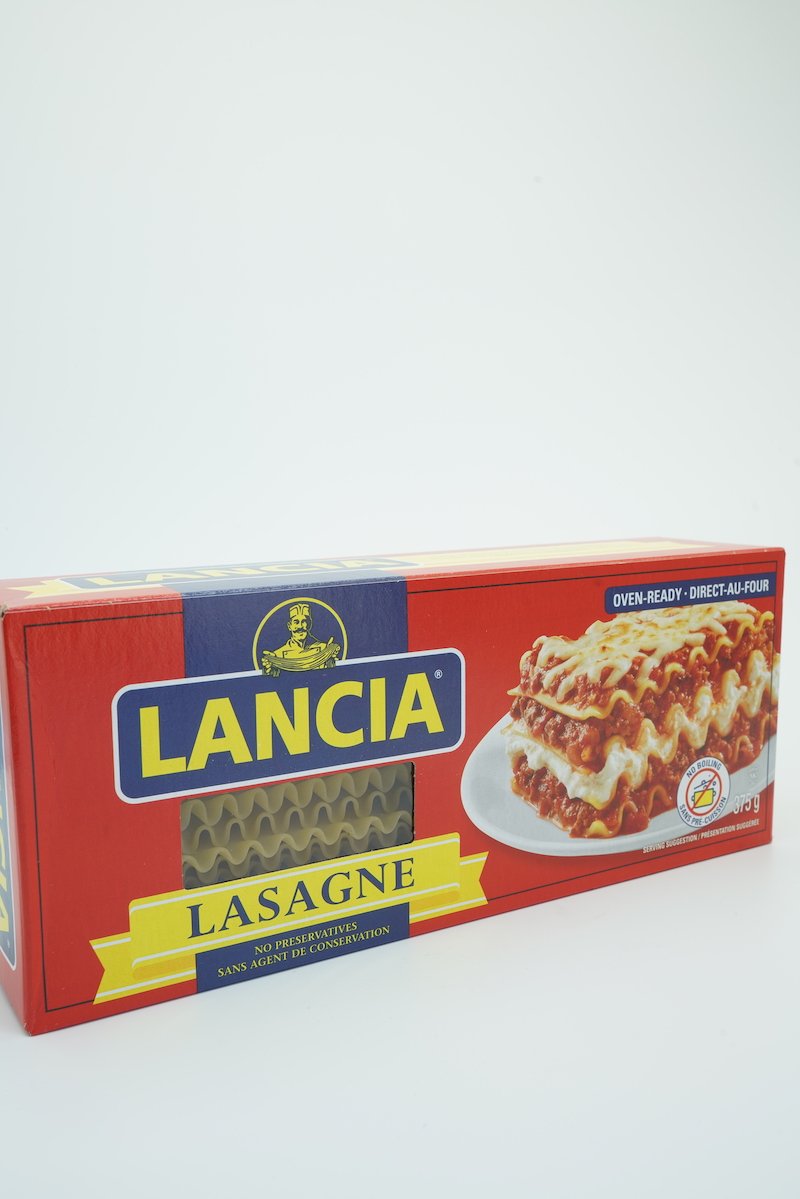 Lancia Pasta - Lasagna (Oven Ready) 12x375gr