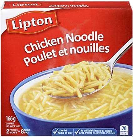Lipton Soup Mix (Dry) - Chic. Noodle (166gr) 24x2's