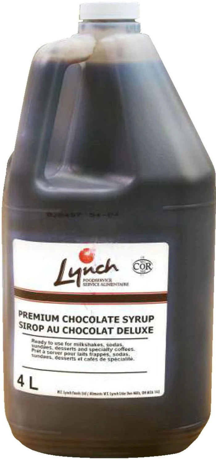 Lynch Chocolate Syrup- Premium ea/4L