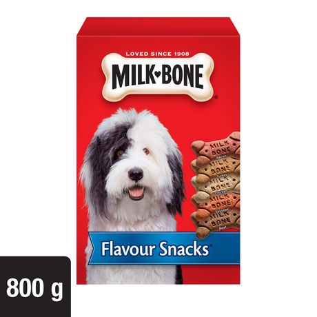 Milkbone Dog Bisquits - Flavoured Snack Bisquits  ea/800gr