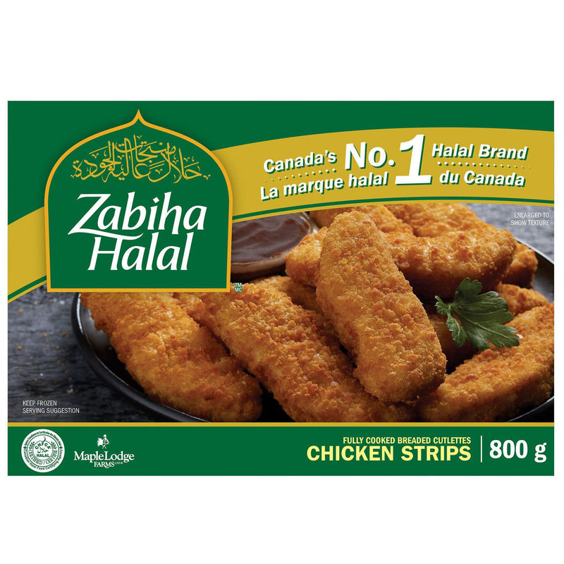 Maple Lodge Zabiha Chicken Breast - Strips FC 6x800gr