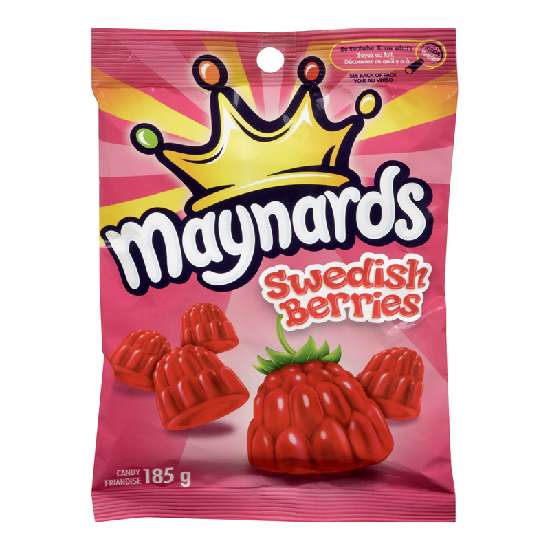 Maynards Peg Swedish Berries ea/154g