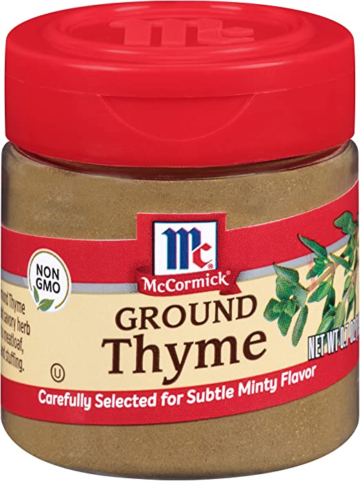 McCormicks Spice - Ground Thyme  6x28gr