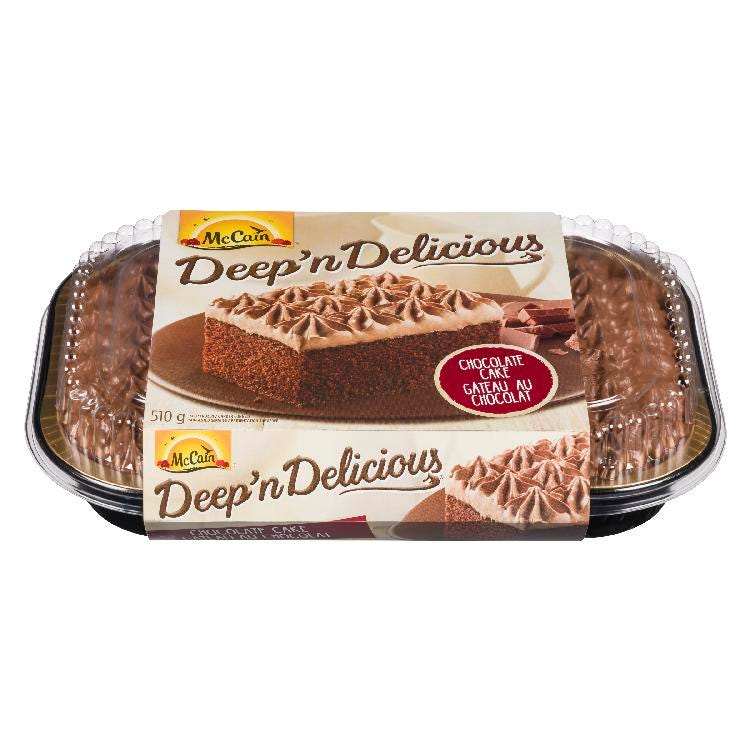 McCain Deep & Del Cake - Chocolate 6x510gr