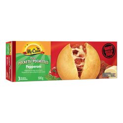 McCain Pizza Pockets - Pepperoni (3/pkg)  16x300gr