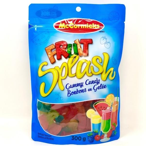 McCormicks Zip Bag Gummy Fruit Splash 12x300g