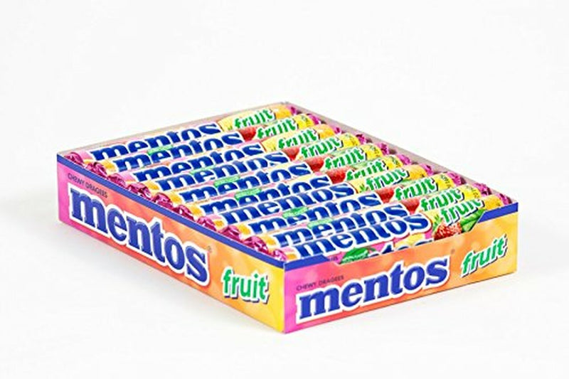 Mentos Mints Rolls Mixed Fruit 20/bx