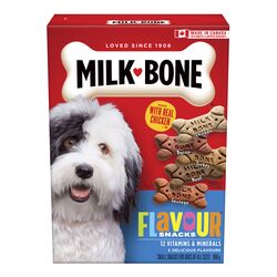 Milkbone Dog Bisquits - Flavoured Snack Bisquits  12x800gr