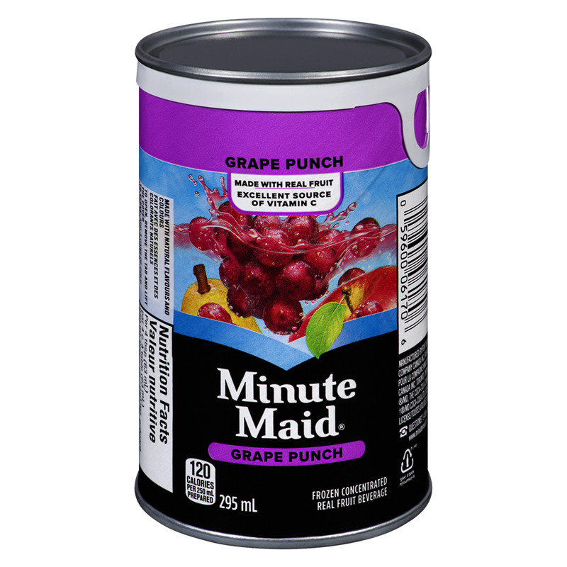 Minute Maid  Frozen - Grape Punch  12x295ml