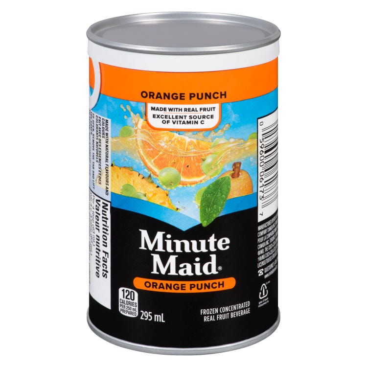 Minute Maid Frozen - Orange Punch  ea/295ml