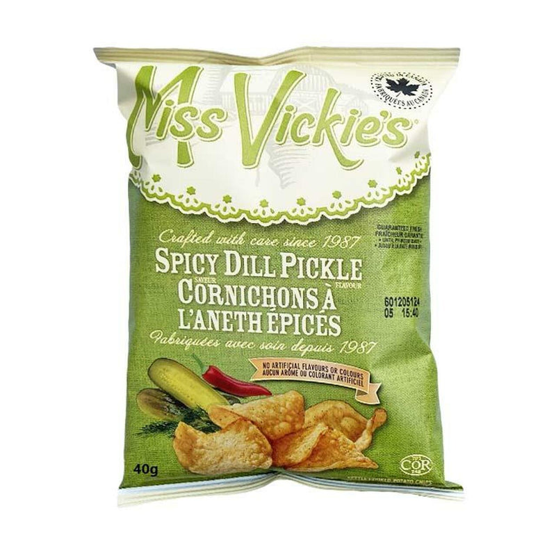 Miss Vickies Chips - Spicy Dill  40/40gr