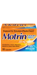 Motrin IB Liquid Gels 6x16's