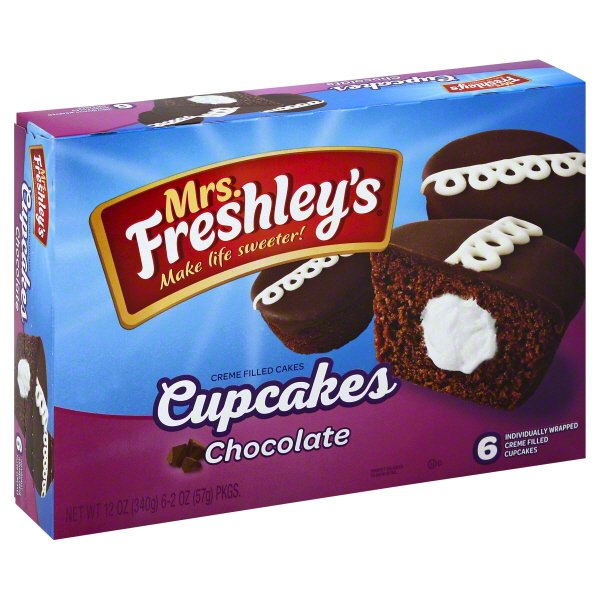 Mrs.Freshleys Cupcakes  6/bx