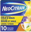 Neo Citran Cold & Sinus Exst Lemon  ea/10's