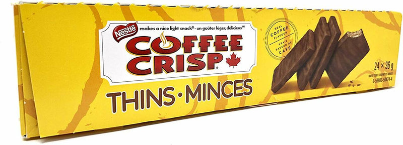 Nestle Coffee Crisp Thins 24x36g