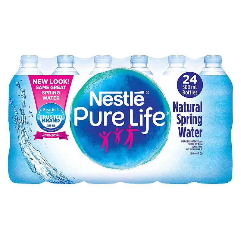 Nestle Purelife Spring Water 24x500ml