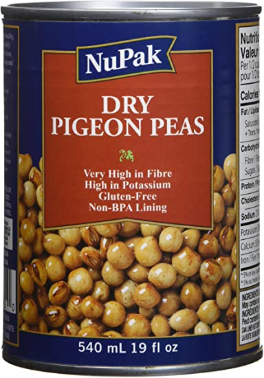 Nupak Peas - Pigeon 12x540ml