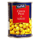 Nupak Chick Peas 12x540ml