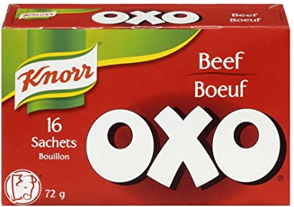 OXO Bouillon - Beef Packets (16's) 14/72gr