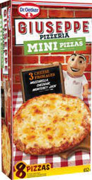 Oetker Mini Pizza - 5" Cheese (8pk) 6x652gr