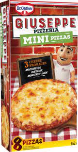 Oetker Mini Pizza - 5" Cheese (8pk) 6x652gr