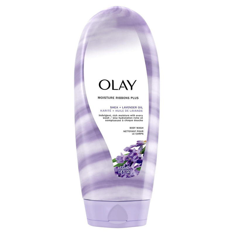Olay Body Wash Ribbon Lavendar  ea/532ml