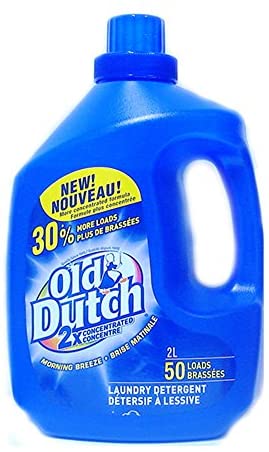 Old Dutch Laundry Det. Liq. - Morning Brz (50-use) 6x2 lt