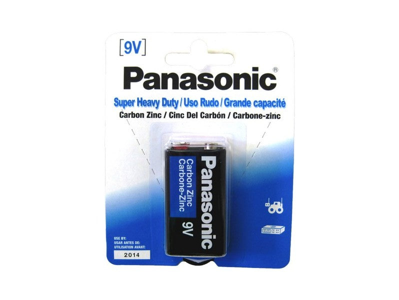 Panasonic Battery (HD) - 9V 12x1's