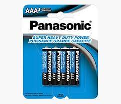 Panasonic Battery (HD) - AAA  ea/4's
