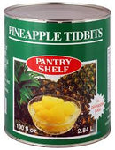 Pantry Shelf Pineapple Tidbits  6x2.84 l