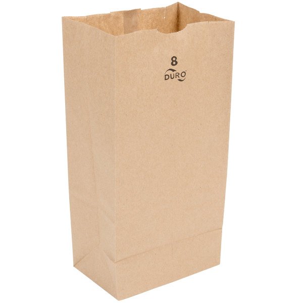 Paper Bag 8LB (6x4x12.25) 500/bdle
