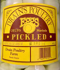 Pickled Eggs (60/JAR) 4L